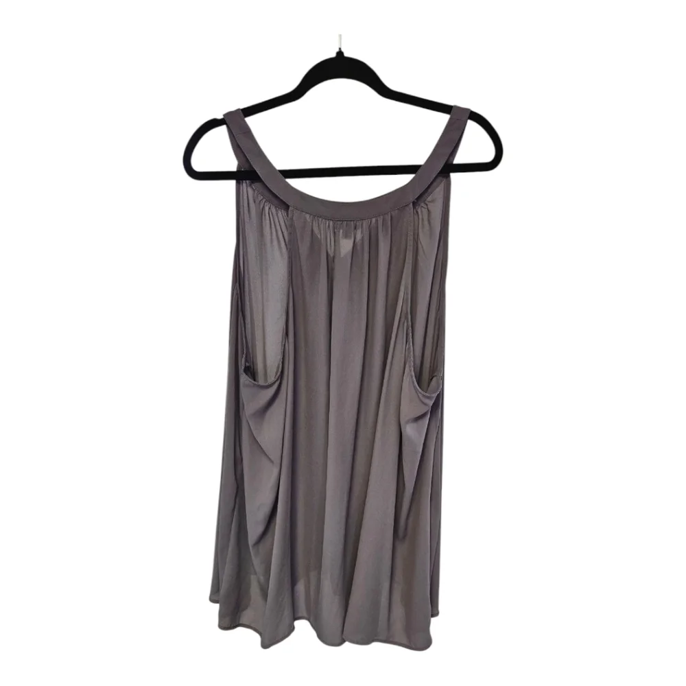 Gray Women's Top by Torrid Size 4 - Picture 3 of 4